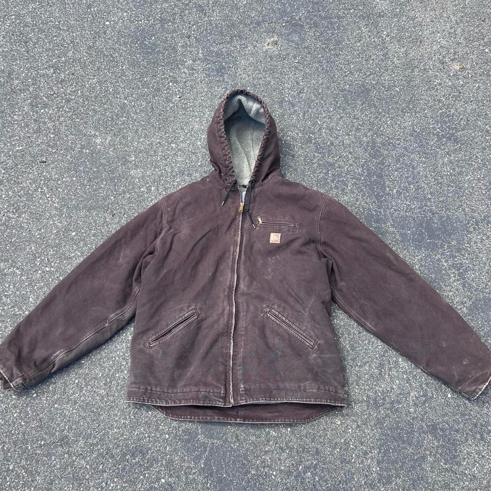 Brown Hooded Jacket